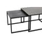 Light & Living KUMALU - Bijzettafel - Set van 3 - Antiek Tin/Lood