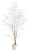 Light & Living Kunstplant Bamboo - Kunststof - Creme/Wit - 14 x 120 x 14 cm (BxHxD)