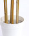 Light & Living Kunstplant Bamboo - Kunststof - Creme/Wit - 14 x 120 x 14 cm (BxHxD)
