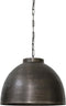 Light & Living Kylie Hanglamp - Donker Ruw Nikkel - Ø60x42cm