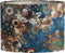 Light & Living - Lampenkap BLOOM - 38x17.5x28cm - Blauw