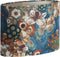 Light & Living - Lampenkap BLOOM - 38x17.5x28cm - Blauw