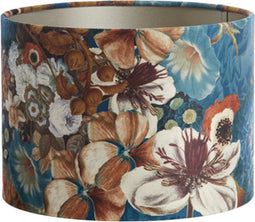 Light & Living - Lampenkap BLOOM - Ø25x18cm - Blauw