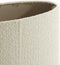 Light Living Lampenkap Bolero - Textiel - Wit - 38x28x18 cm (BxHxD) - Bouclé