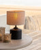 Light & Living Lampenkap Breska - 35x30x35 (BxHxD) - Textiel - Zandkleur