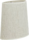 Light & Living Lampenkap Breska - Stof - Naturel - 21x28x25 cm (BxHxD)