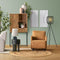 Light & Living Lampenkap Breska - Stof - Naturel - 21x28x25 cm (BxHxD)