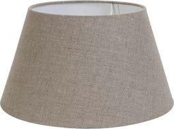 Light & Living - Lampenkap DARK LINEN - 20x15x13cm - Grijs