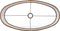 Light & Living - Lampenkap GEMSTONE - 45x21x32cm - Goud