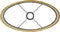 Light & Living - Lampenkap GEMSTONE - 58x24x32cm - Goud
