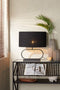 Light & Living - Lampenkap LIVIGNO - 58x24x32cm - Zwart