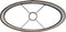 Light & Living - Lampenkap LUBIS - 45x21x22cm - Bruin