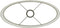Light & Living Lampenkap Ovaal Breska - Parel Wit - 38 x 17,5 x 28 cm - Modern
