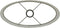 Light & Living Lampenkap Ovaal Breska - Parel Wit - 38 x 17,5 x 28 cm - Modern