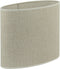 Light & Living Lampenkap Ovaal Breska - Parel Wit - 38 x 17,5 x 28 cm - Modern
