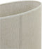 Light & Living Lampenkap Ovaal Breska - Parel Wit - 38 x 17,5 x 28 cm - Modern