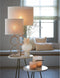 Light & Living Lampenkap Ovaal Breska - Parel Wit - 38 x 17,5 x 28 cm - Modern