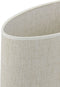 Light & Living Lampenkap Ovaal Breska - Parel Wit - 38 x 17,5 x 28 cm - Modern