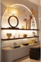 Light & Living Lampenkap ovaal Disli - Crème - 58x24x27cm - Modern