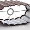 Light & Living Lampenkap ovaal Disli - Donkerbruin - 38x17.5x19cm - Modern