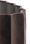 Light & Living Lampenkap ovaal Disli - Donkerbruin - 45x21x22cm - Modern
