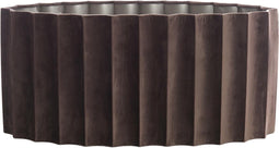 Light & Living Lampenkap ovaal Disli - Donkerbruin - 58x24x27cm - Modern