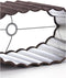 Light & Living Lampenkap ovaal Disli - Donkerbruin - 58x24x27cm - Modern