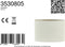 Light & Living Lampenkap Ovaal Saverna - Eiwit - 30x15x25cm - voor Tafellampen, Staande lamp