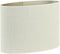 Light & Living Lampenkap Ovaal Saverna - Eiwit - 30x15x25cm - voor Tafellampen, Staande lamp