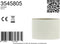 Light & Living Lampenkap ovaal Saverna - Eiwit - 45x21x32cm - Modern