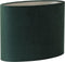 Light & Living Lampenkap Ovaal Velours - Dutch Green - 38x17,5x28cm