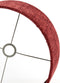 Light & Living - Lampenkap RUBY - Ø40x30cm - Rood