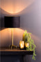 Light & Living Lampenkap Velours - 25x18x25 (BxHxD) - Fluweel - Zwart