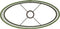 Light & Living - Lampenkap VELOURS - 30x15x25cm - Groen