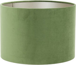 Light & Living - Lampenkap VELOURS - Ø25x18cm - Groen