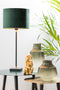 Light & Living - Lampenkap VELOURS - Ø25x18cm - Groen