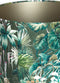 Light & Living - Lampenkap XENIA FLORA - Ø40x30cm - Groen