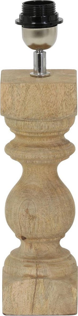 Light & Living Lampvoet 9x9x27 cm CUMANI hout naturel