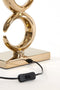 Light & Living - Lampvoet MAAN - 23x13x65cm - Goud