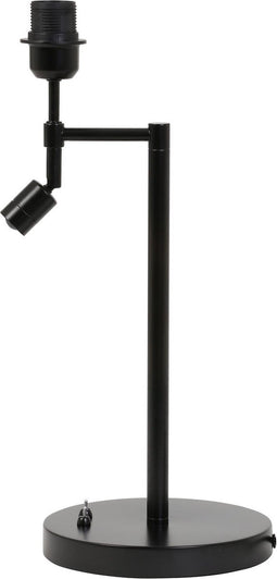 Light & Living Lampvoet MONTANA - Mat Zwart Met Led