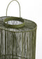 Light&living Lantaarn 28x20x30 cm BANJO olijf groen