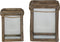 Light & Living Lantaarn HILO - hout+glas S/2