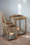 Light & Living Lantaarn HILO - hout+glas S/2
