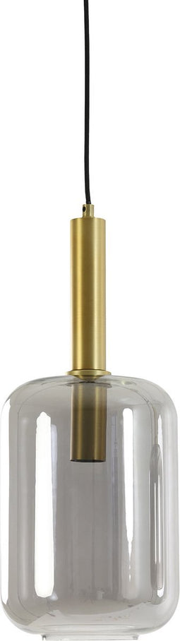 Light & Living Lekar Hanglamp - Antiek Brons/Glas - Ø22x32 cm