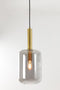 Light & Living Lekar Hanglamp - Antiek Brons/Glas - Ø22x32 cm