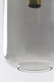 Light & Living Lekar Hanglamp - Antiek Brons/Glas - Ø22x32 cm
