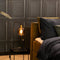 Light & Living Lekar Tafellamp - Antiek Brons/Smoke Glas - Ø18x57,5 cm