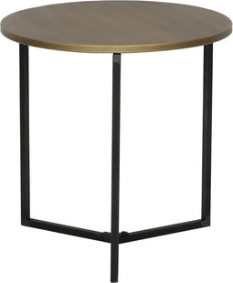 Light & living Light&Living Bijzettafel TORTULA brons M 50,5 x Ø50