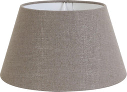 Light & Living Livigno Drum Lampenkap - Lever/Bruin - 40-30-22cm