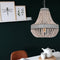Light & Living Luna Hanglamp - Oud Wit - Ø51x63cm
